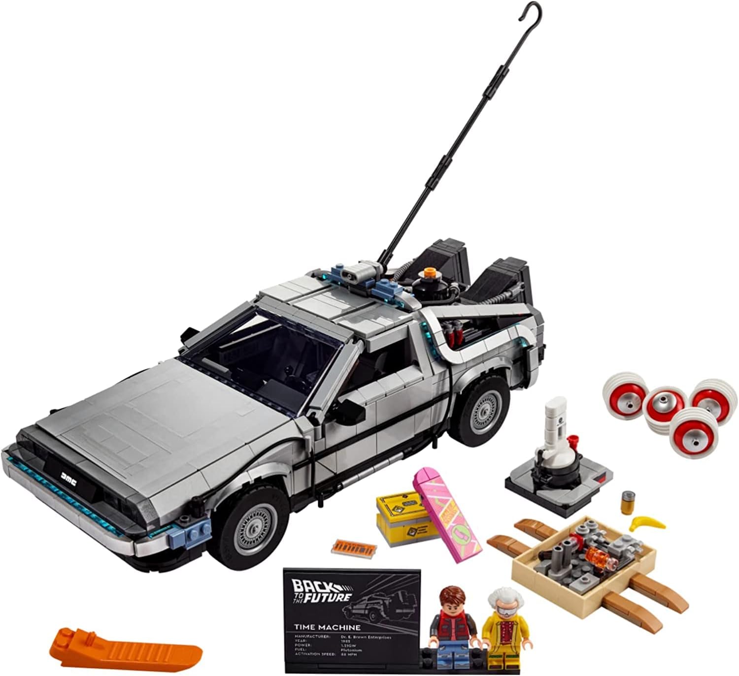 LEGO DeLorean Full Car View