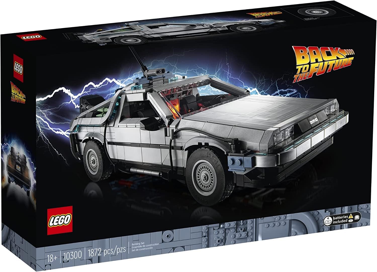 LEGO Back to the Future Set Box View