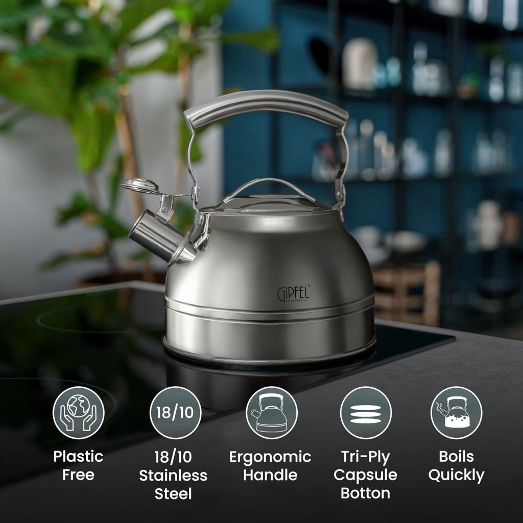 Top 5 Reasons to Love the GIPFEL Whistling Tea&nbsp;Kettle
